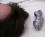 �A���W�X�g�𓪂̏�ɂ���